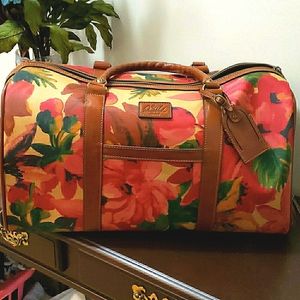 NWT 👜 Patricia Nash Avola Trolley Duffel